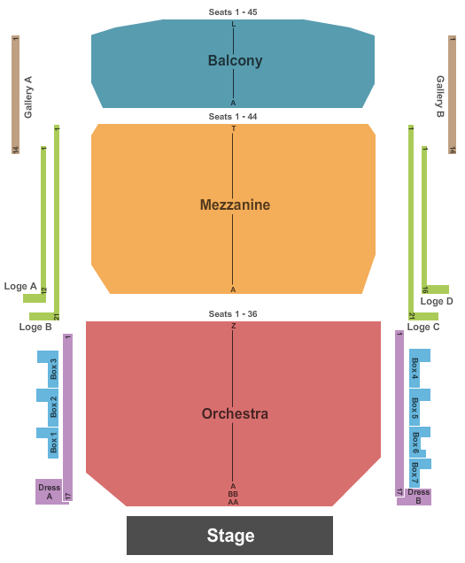 Devos Hall Phantom Of The Opera Seating Chart